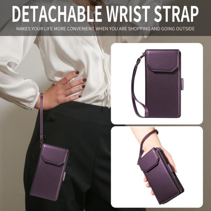 OEM - Samsung Galaxy S26/S26 Pro Skal PU Läder Ställ - Lila