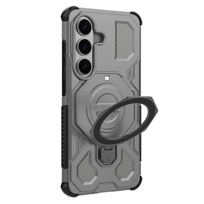 OEM - Samsung Galaxy S26/S26 Pro Skal Shockproof PC + TPU - Grå