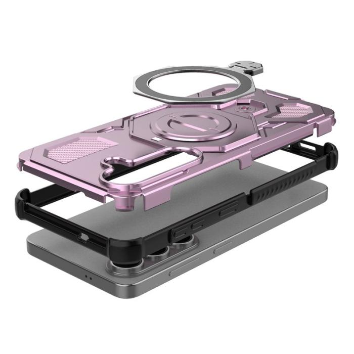 OEM - Samsung Galaxy S26/S26 Pro Skal Shockproof PC + TPU - Rosa
