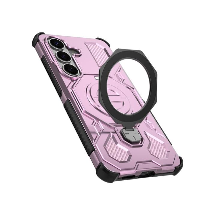 OEM - Samsung Galaxy S26/S26 Pro Skal Shockproof PC + TPU - Rosa