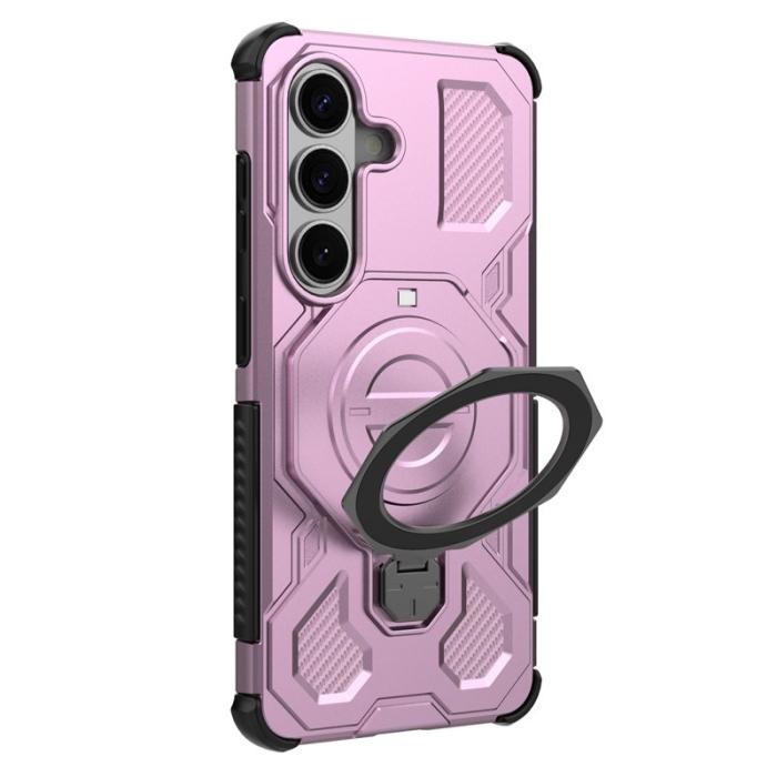 OEM - Samsung Galaxy S26/S26 Pro Skal Shockproof PC + TPU - Rosa