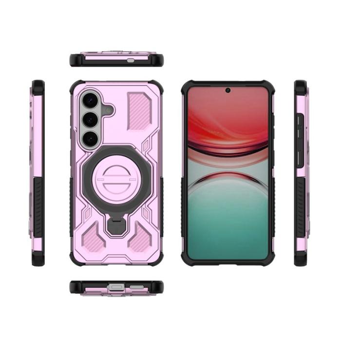 OEM - Samsung Galaxy S26/S26 Pro Skal Shockproof PC + TPU - Rosa