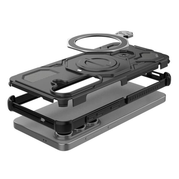 OEM - Samsung Galaxy S26/S26 Pro Skal Shockproof PC + TPU - Svart