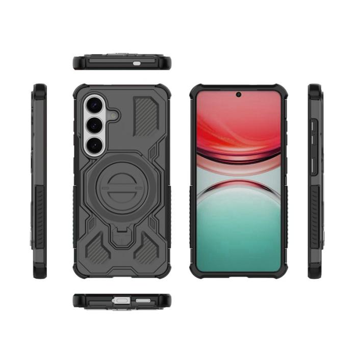 OEM - Samsung Galaxy S26/S26 Pro Skal Shockproof PC + TPU - Svart