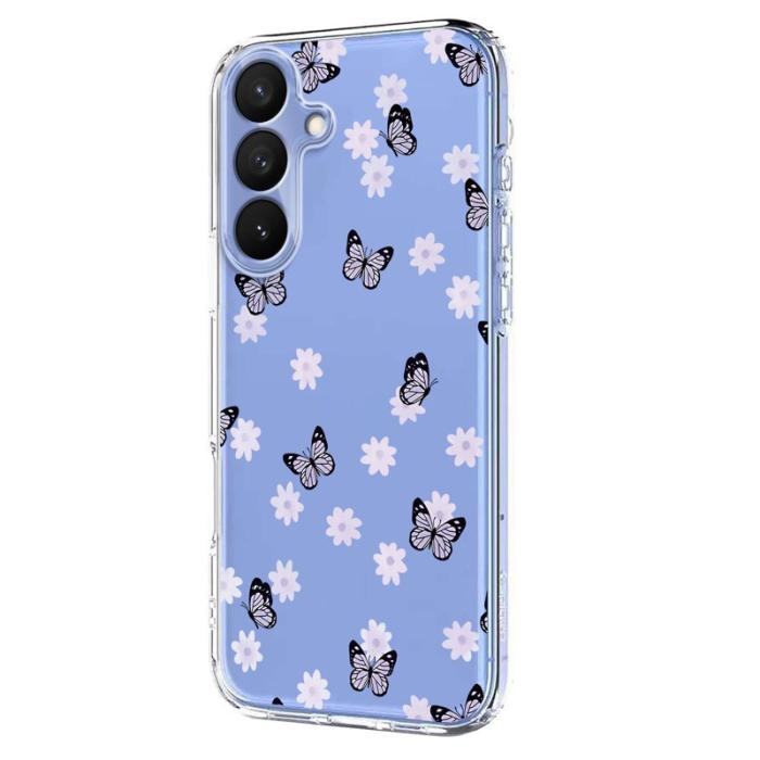 OEM - Samsung Galaxy S26 / S26 Pro Skal TPU Blommönster - Fjärilar