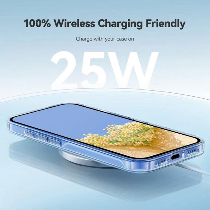 YIKATU - Samsung Galaxy S26/S26 Pro Skal TPU Blommönster - Violett