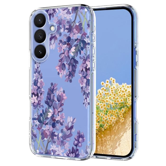 OEM - Samsung Galaxy S26 / S26 Pro Skal TPU Blommönster - Wisteria
