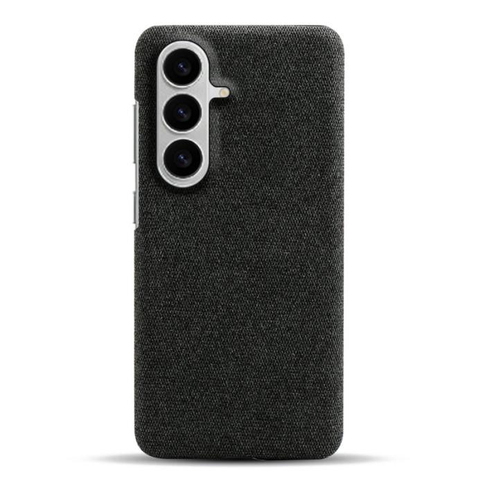 OEM - Mobilskal till Samsung Galaxy S26 / S26 Pro Tygtextur Anti-Scratch Plast - Svart