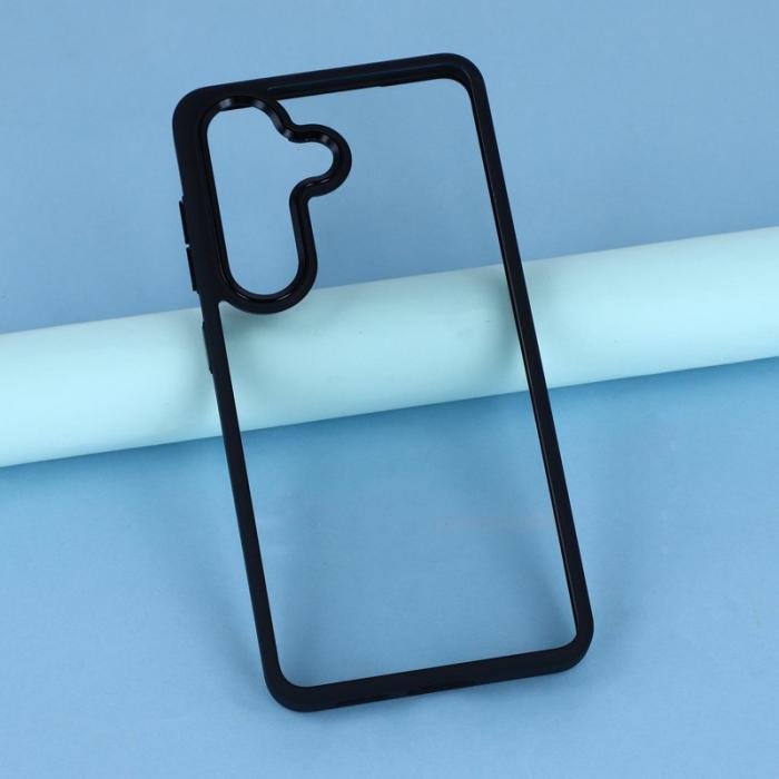 OEM - Mobilskal till Samsung Galaxy S26 Anti-Drop TPU + PC Transparent - Svart