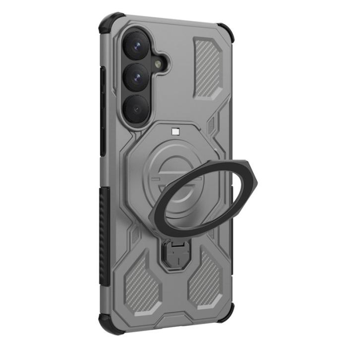 OEM - Samsung Galaxy S26+ Mobilskal Stötsäker PC + TPU - Grå