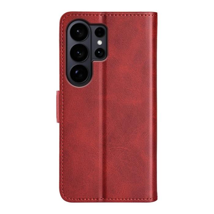 AZNS - Samsung Galaxy S26 Ultra Fodral Äkta Läder - Röd