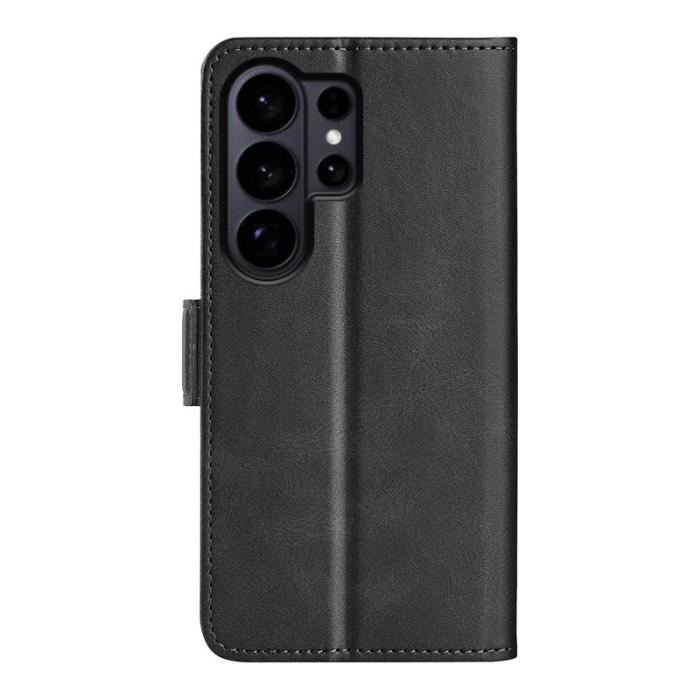 OEM - Samsung Galaxy S26 Ultra Fodral Äkta Läder - Svart