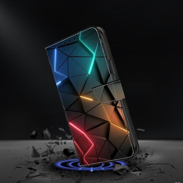 OEM - Samsung Galaxy S26 Ultra Fodral Ställning Konstläder - Ljus Sprickor