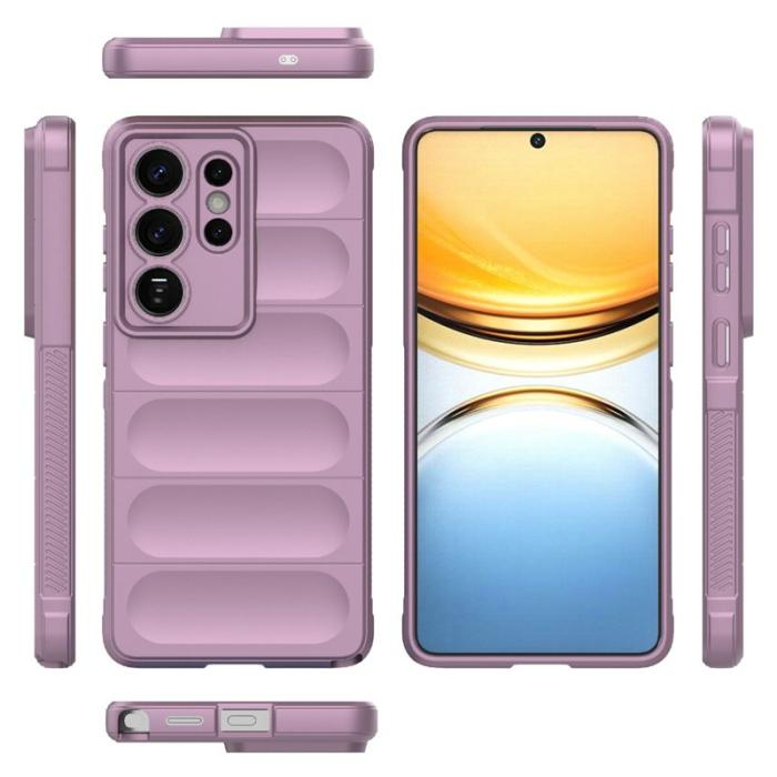 OEM - Samsung Galaxy S26 Ultra Mobilskal Anti-Drop Mjuk TPU - Lila