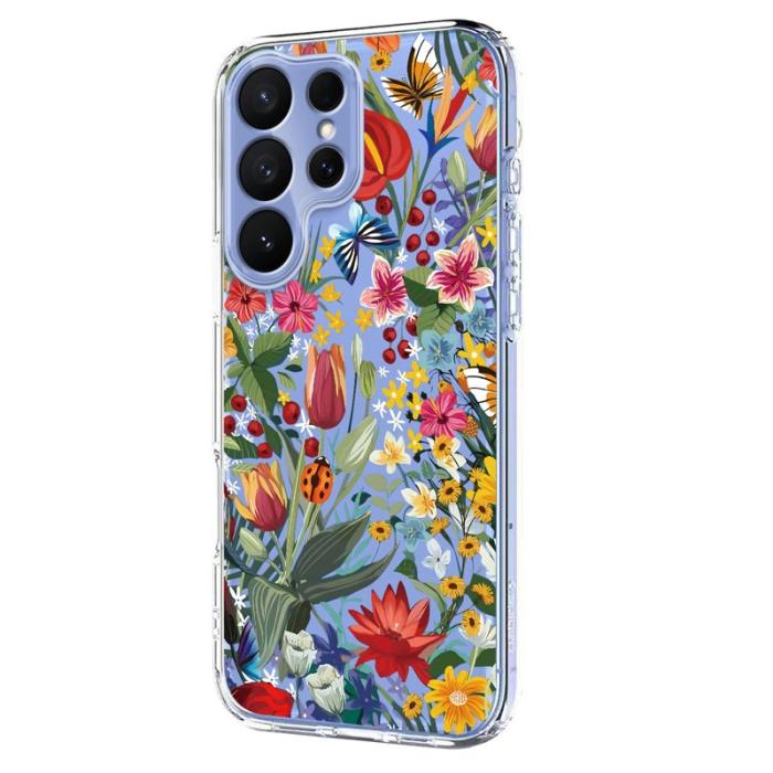 OEM - Samsung Galaxy S26 Ultra Skal Blommönster TPU - Liljor