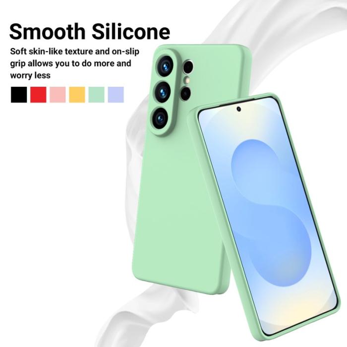 OEM - Samsung Galaxy S26 Ultra Mobilskal Flytande Silikon - Grön