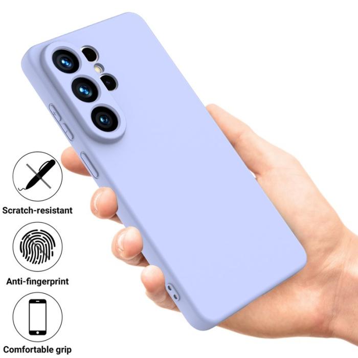 OEM - Samsung Galaxy S26 Ultra Mobilskal Flytande Silikon - Lila