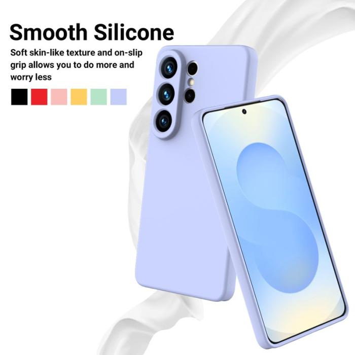 OEM - Samsung Galaxy S26 Ultra Mobilskal Flytande Silikon - Lila