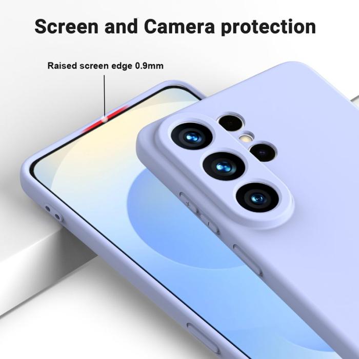 OEM - Samsung Galaxy S26 Ultra Mobilskal Flytande Silikon - Lila