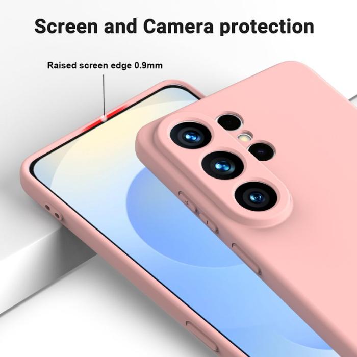 OEM - Samsung Galaxy S26 Ultra Mobilskal Flytande Silikon - Rosa