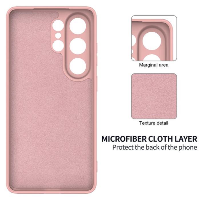 OEM - Samsung Galaxy S26 Ultra Mobilskal Flytande Silikon - Rosa