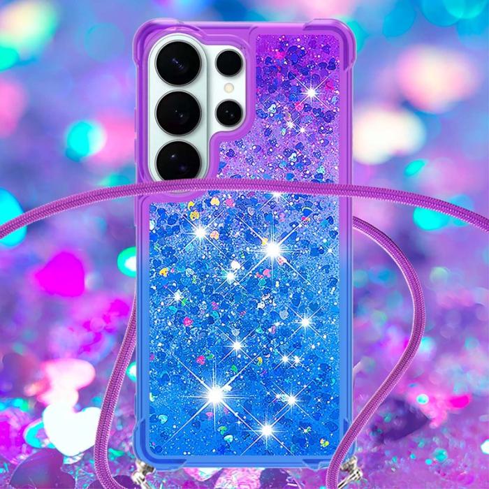 OEM - Samsung Galaxy S26 Ultra Skal Gradient Quicksand TPU - Lila/Blå