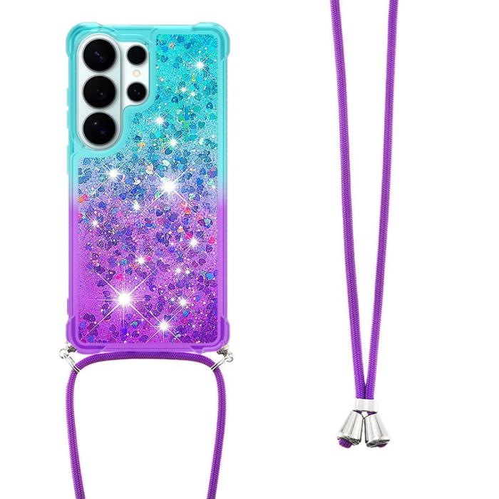 OEM - Samsung Galaxy S26 Ultra Skal Gradient Quicksand TPU - Ljusblå/Lila