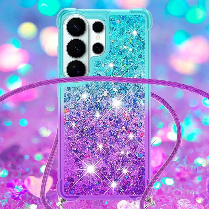 OEM - Samsung Galaxy S26 Ultra Skal Gradient Quicksand TPU - Ljusblå/Lila