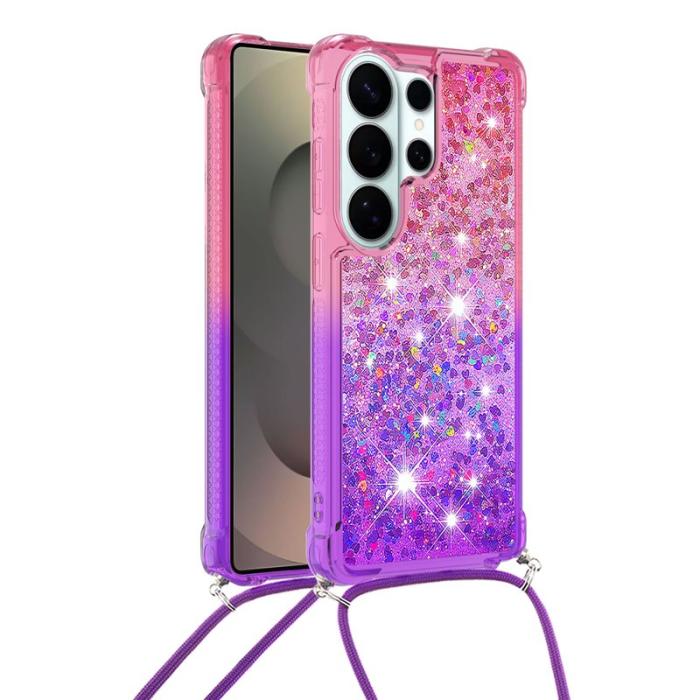 OEM - Samsung Galaxy S26 Ultra Skal Gradient Quicksand TPU - Rosa/Lila