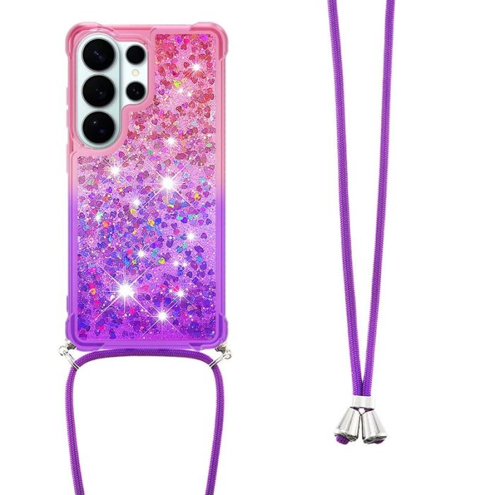 OEM - Samsung Galaxy S26 Ultra Skal Gradient Quicksand TPU - Rosa/Lila