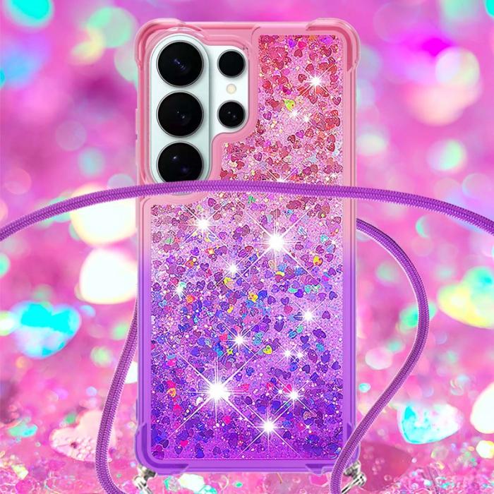 OEM - Samsung Galaxy S26 Ultra Skal Gradient Quicksand TPU - Rosa/Lila