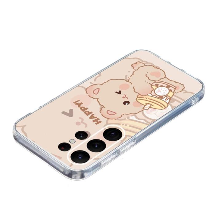 OEM - Samsung Galaxy S26 Ultra Mobilskal Mjuk TPU Mönstertryck - Björn