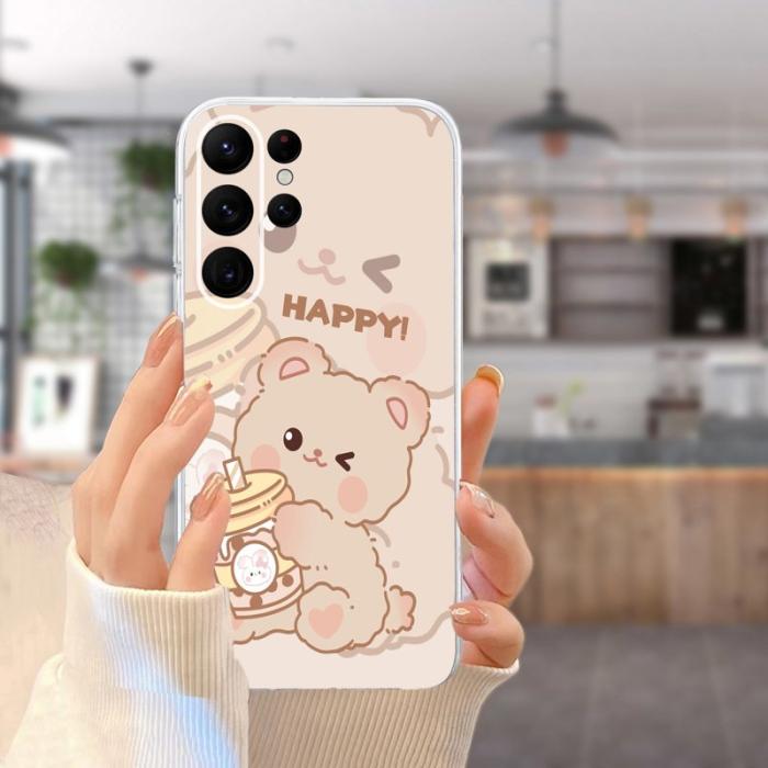 OEM - Samsung Galaxy S26 Ultra Mobilskal Mjuk TPU Mönstertryck - Björn