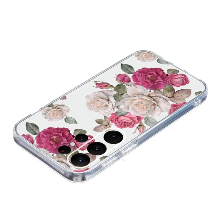 OEM - Samsung Galaxy S26 Ultra Mobilskal Mjuk TPU Mönstertryck - Pion