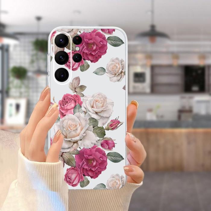 OEM - Samsung Galaxy S26 Ultra Mobilskal Mjuk TPU Mönstertryck - Pion