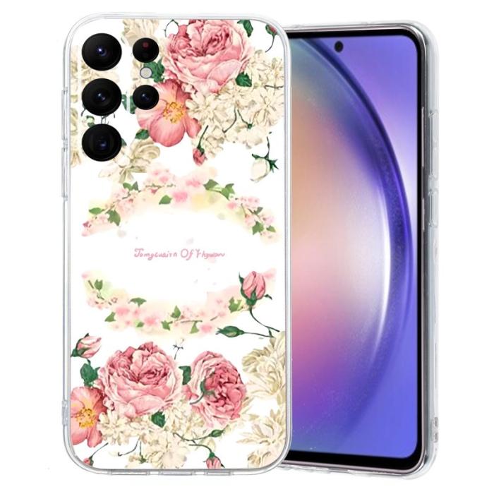 OEM - Samsung Galaxy S26 Ultra Mobilskal Mjuk TPU Mönstertryck - Rosa