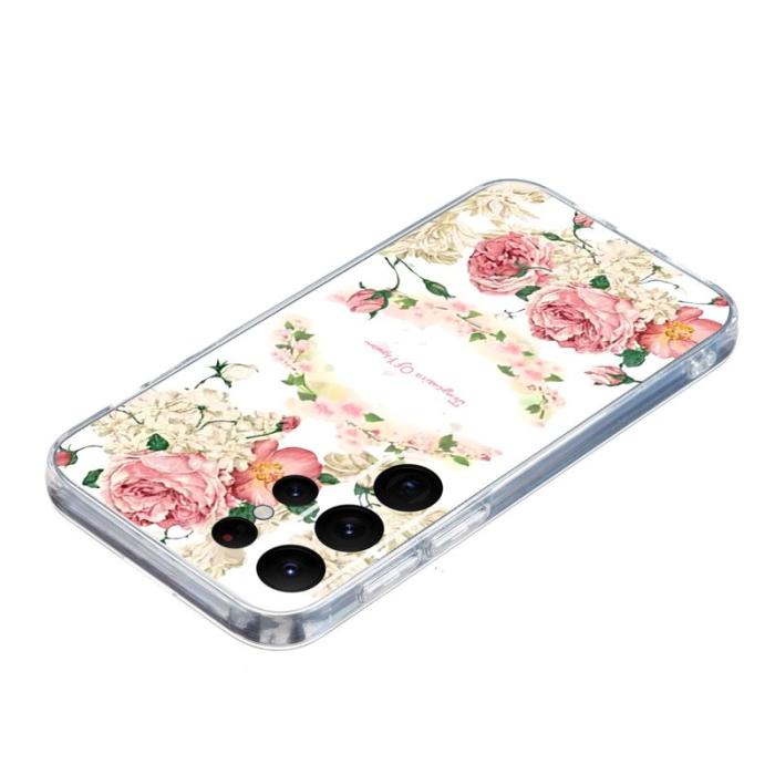 OEM - Samsung Galaxy S26 Ultra Mobilskal Mjuk TPU Mönstertryck - Rosa