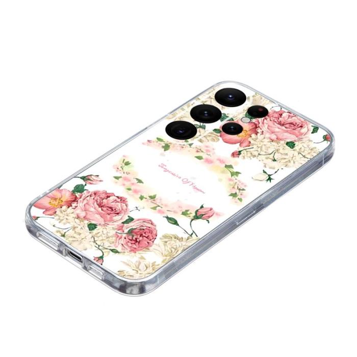 OEM - Samsung Galaxy S26 Ultra Mobilskal Mjuk TPU Mönstertryck - Rosa