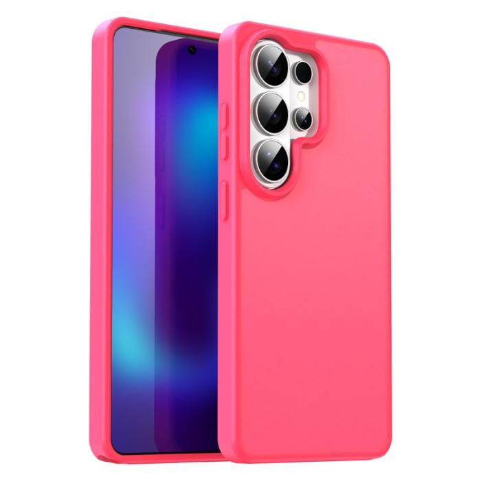 OEM - Samsung Galaxy S26 Ultra Mobilskal Plast Anti Drop Matt - Rosa