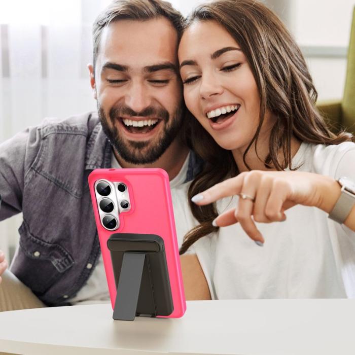 OEM - Samsung Galaxy S26 Ultra Mobilskal Plast Anti Drop Matt - Rosa