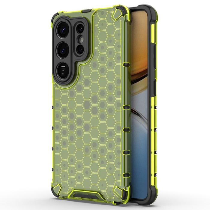 YIKATU - Samsung Galaxy S26 Ultra Skal Plast Honeycomb Form - Grön