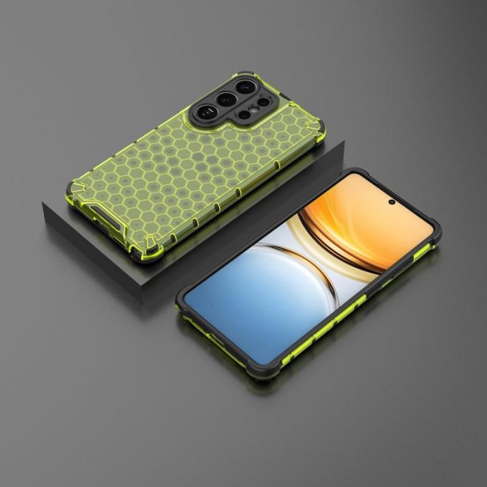 YIKATU - Samsung Galaxy S26 Ultra Skal Plast Honeycomb Form - Grön