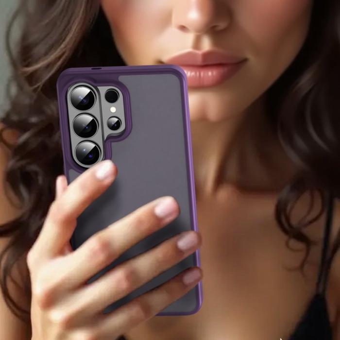 OEM - Samsung Galaxy S26 Ultra Mobilskal Plast Matt Anti Drop - Lila