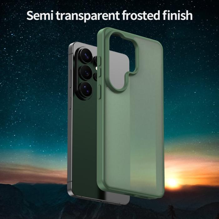 OEM - Samsung Galaxy S26 Ultra Mobilskal Plast Matt Anti Drop - Olivgrön
