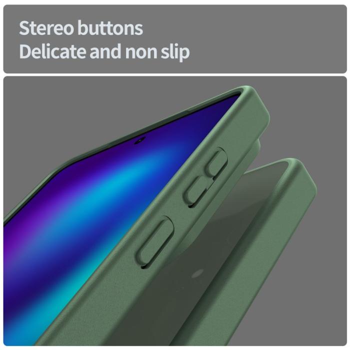 OEM - Samsung Galaxy S26 Ultra Mobilskal Plast Matt Anti Drop - Olivgrön