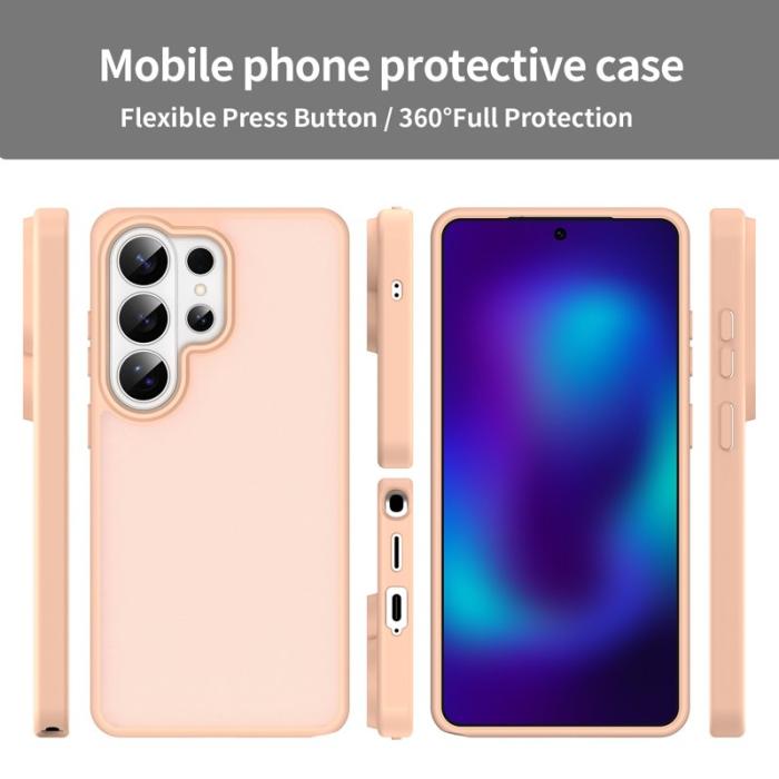 OEM - Samsung Galaxy S26 Ultra Mobilskal Plast Matt Anti Drop - Rosa