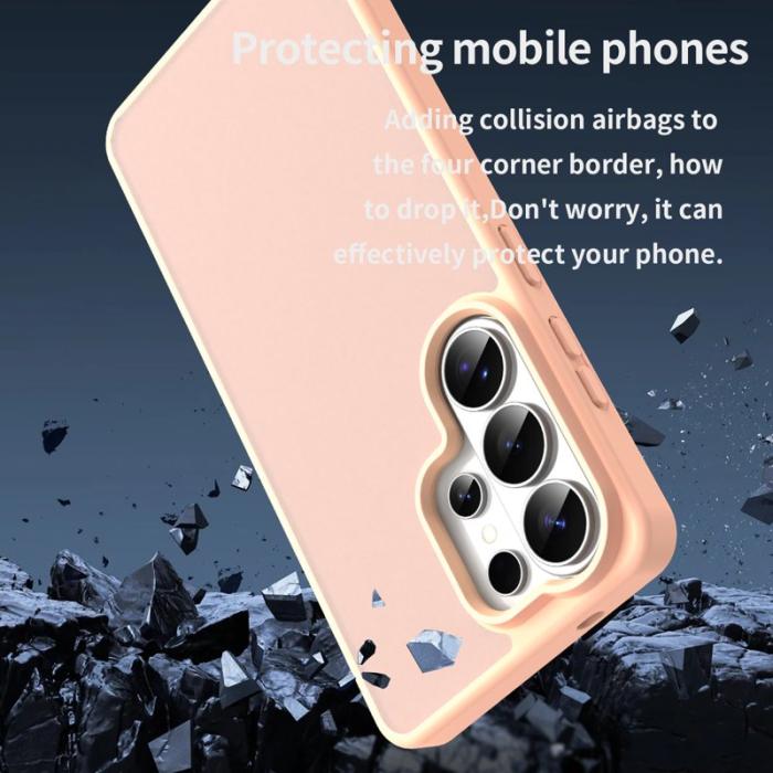 OEM - Samsung Galaxy S26 Ultra Mobilskal Plast Matt Anti Drop - Rosa