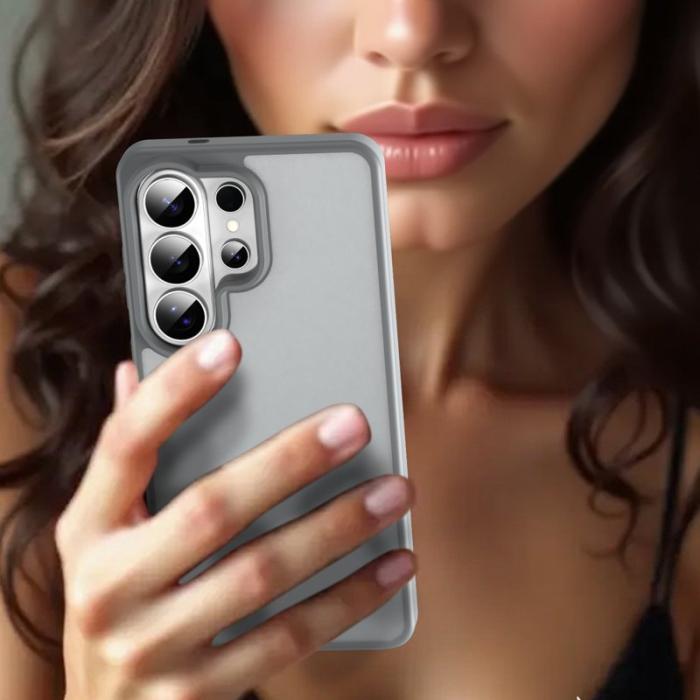 OEM - Samsung Galaxy S26 Ultra Mobilskal Plast Matt Anti Drop - Silver