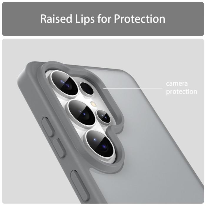 OEM - Samsung Galaxy S26 Ultra Mobilskal Plast Matt Anti Drop - Silver