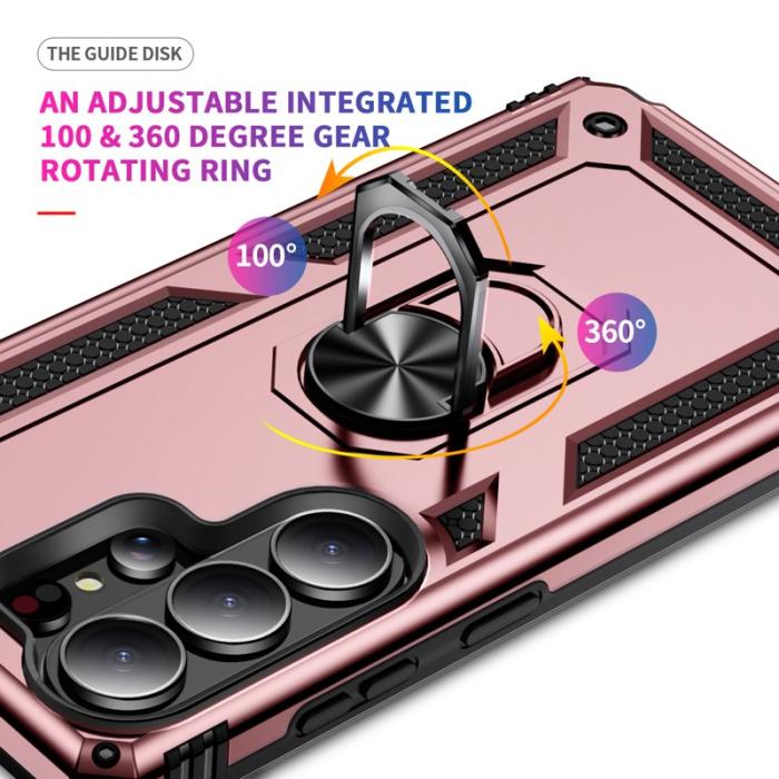 Nillkin - Samsung Galaxy S26 Ultra Mobilskal Plast Med Ställ - Roséguld